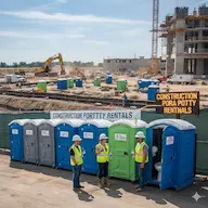 Construction Porta Potty Rentals East Anaheim