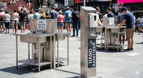 Portable Sinks and Hand Sanitizers East Anaheim